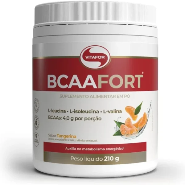 Vitafor – BCAA Fort – 210g – Tangerina