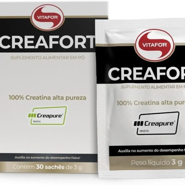 Vitafor – Creafort Creatina Creapure – 30 Sachês 3g